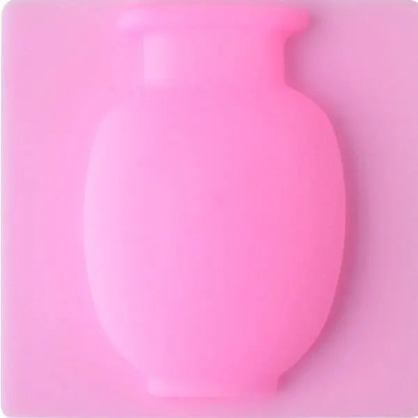 Silicone Flower Vase – Removable Wall & Fridge