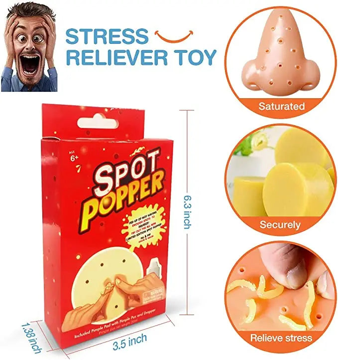 Squishy Pimple Popper – Stress Relief Toy