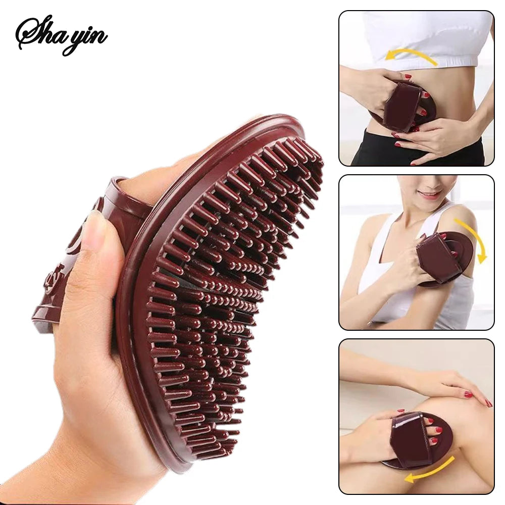 Meridian Slimming Brush – Silicone Body Massage & Scraping Tool