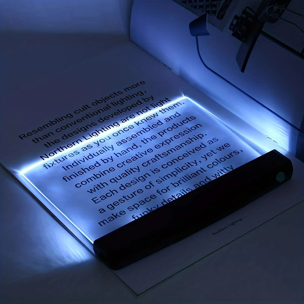 LED Book Light – Flat Plate Bookmark