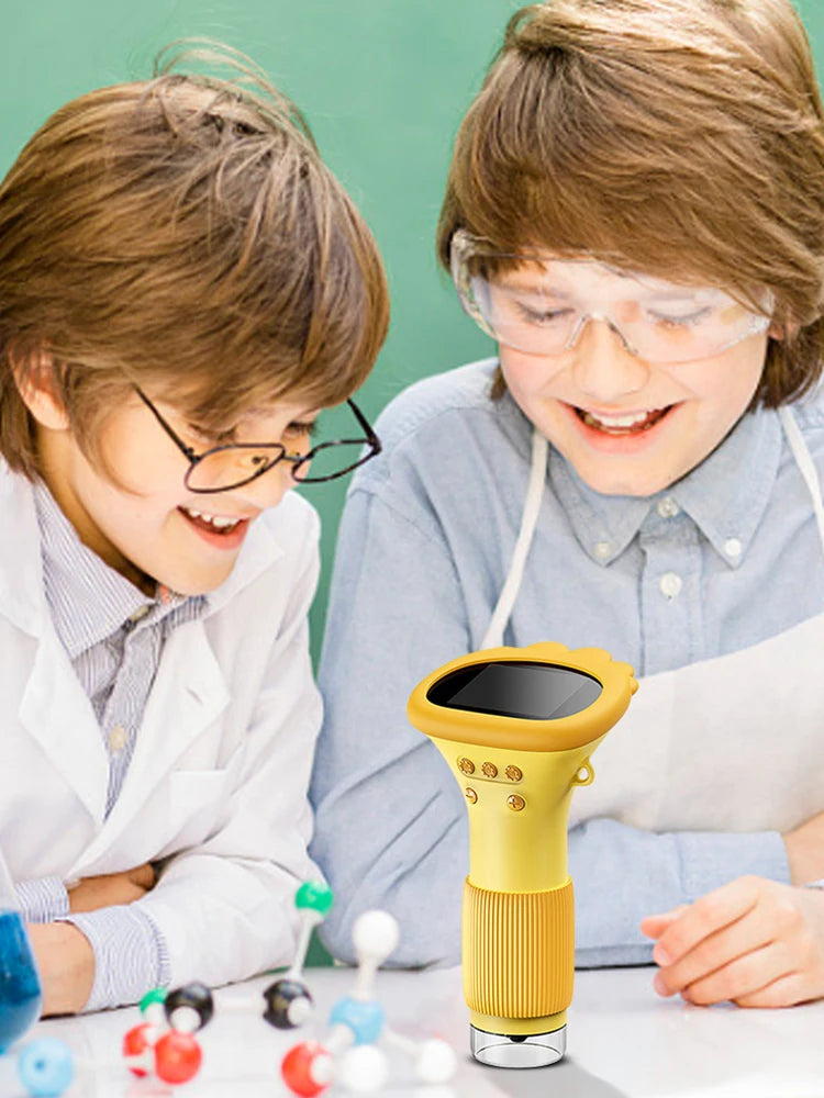 Handheld Digital Microscope with 1000X Zoom & IPS Display