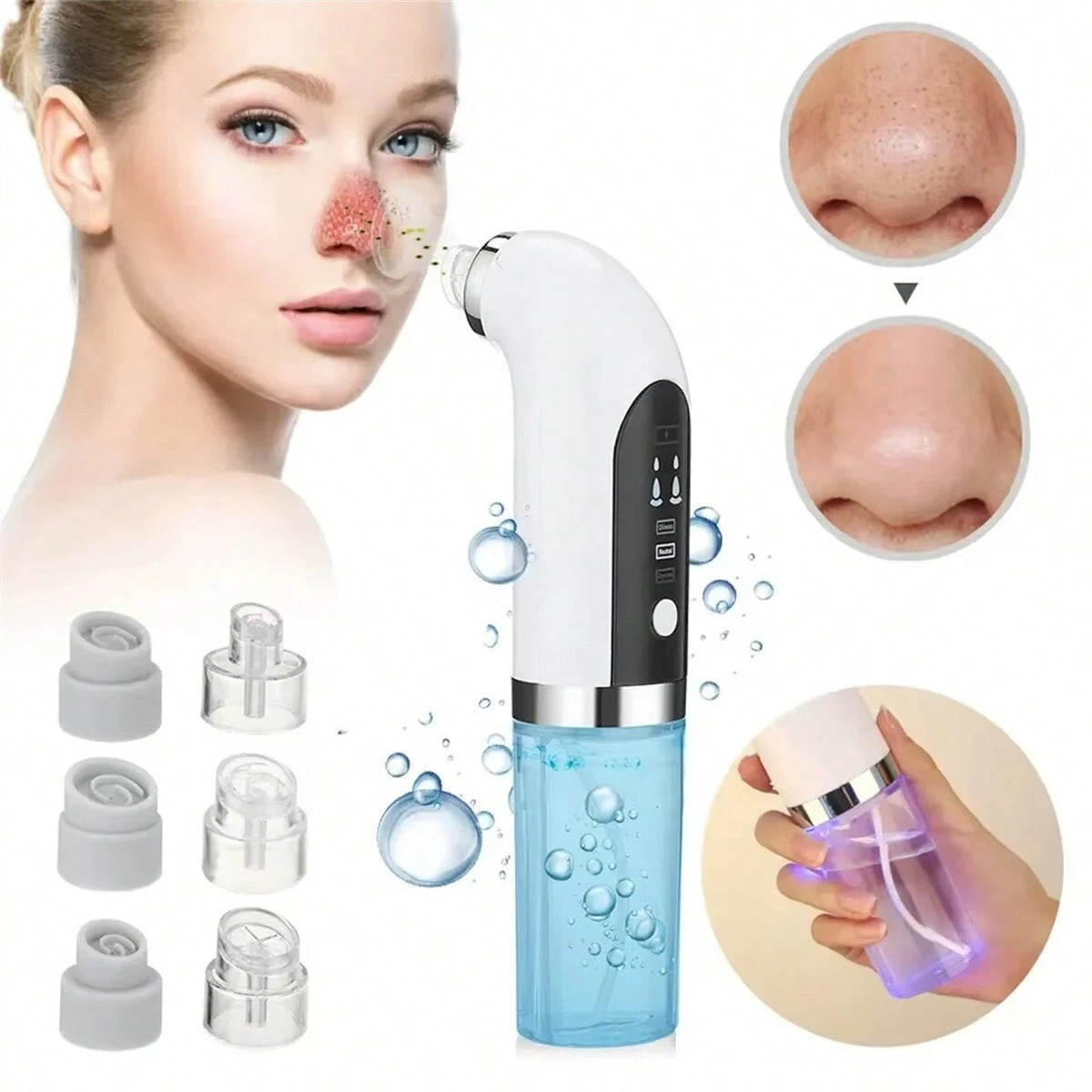 Electric Blackhead Remover – Rechargeable Pore Cleaner