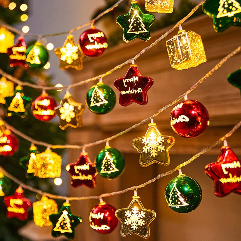 Christmas LED String Lights – Battery Powered