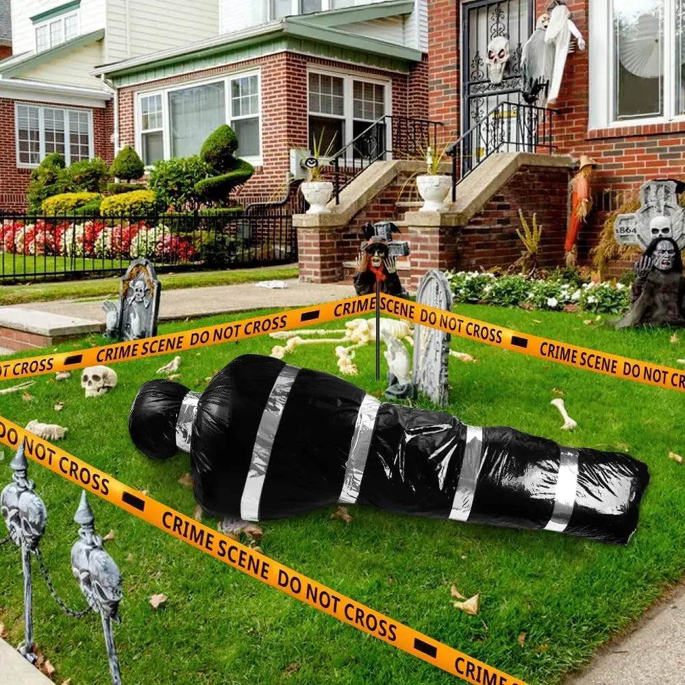 Inflatable Dead Body Prop – Halloween Hanging Decoration