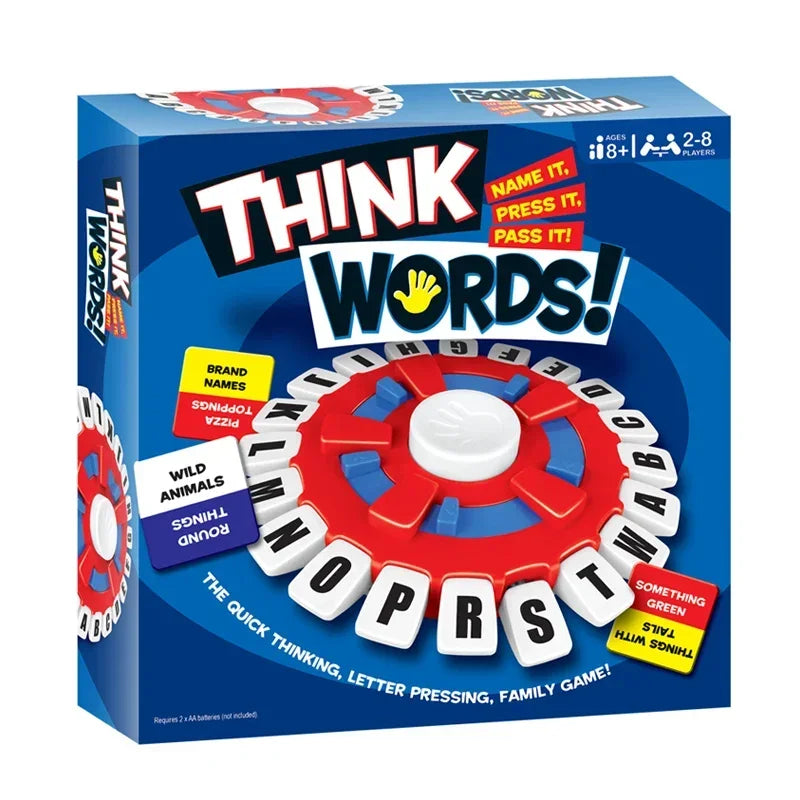 Table Word Game with Timer & Category Cards