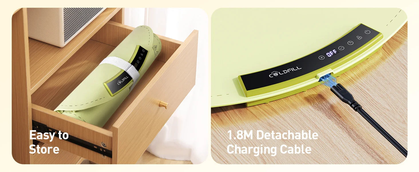 Foodie™ Portable Electric Food Warming Tray – Smart Foldable Heating Plate with Adjustable 8-Level Temperature Control