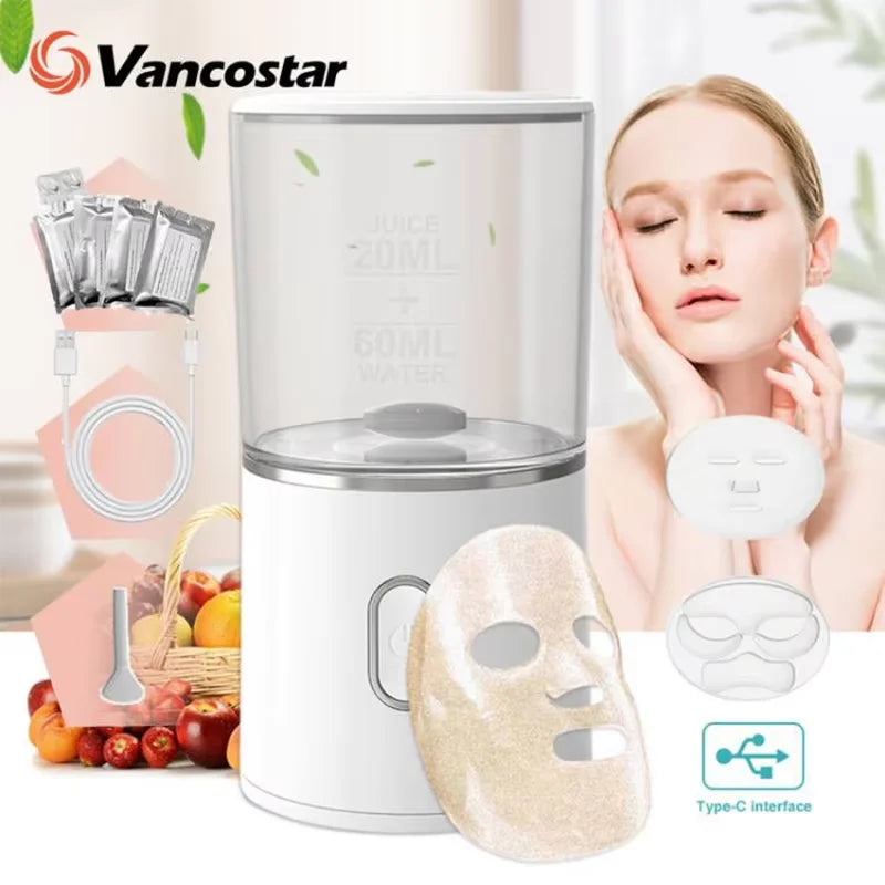 DIY Face Mask Maker Machine – Natural Fruit & Collagen Spa Device