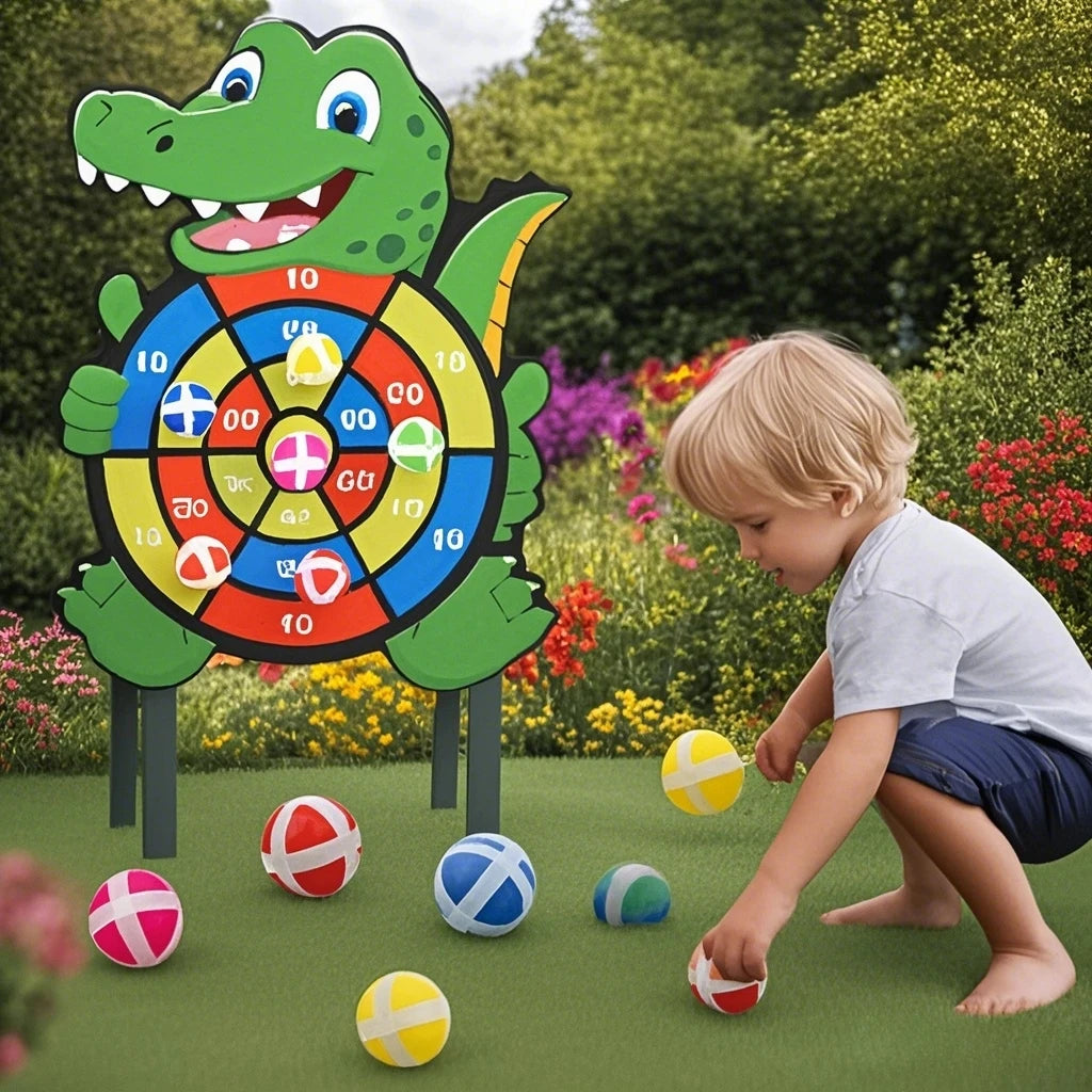 Sticky Ball Dartboard – Educational Kids Game