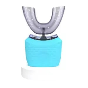ToothLove™ 360° Ultrasonic U-Shaped Wireless Toothbrush – Automatic Silicone Whitening Brush Kit