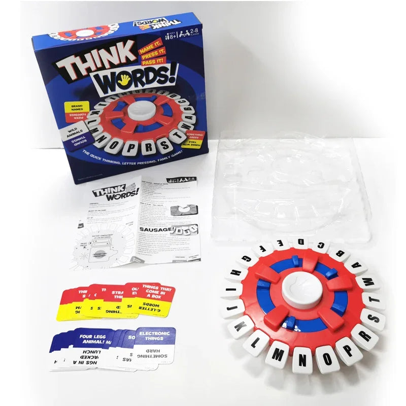 Table Word Game with Timer & Category Cards