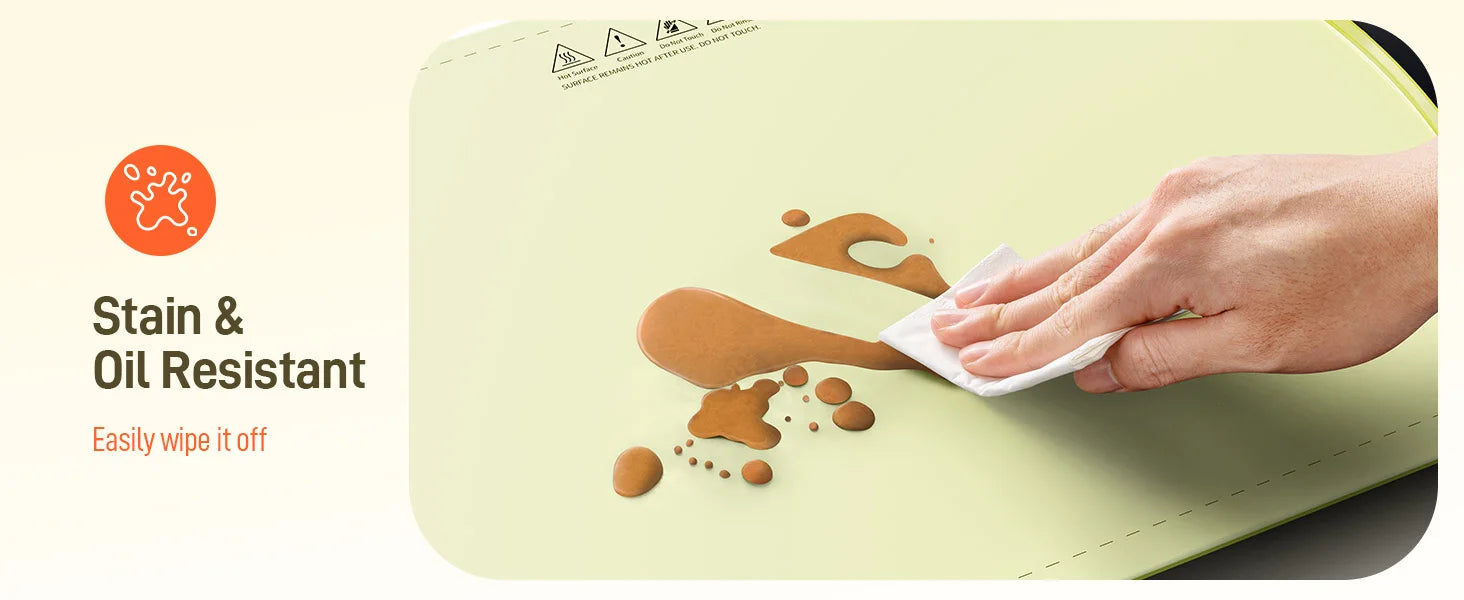 Foodie™ Portable Electric Food Warming Tray – Smart Foldable Heating Plate with Adjustable 8-Level Temperature Control