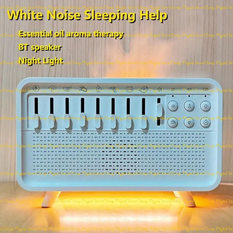 CalmiWave White Noise Diffuser – Speaker, Humidifier & Night Light