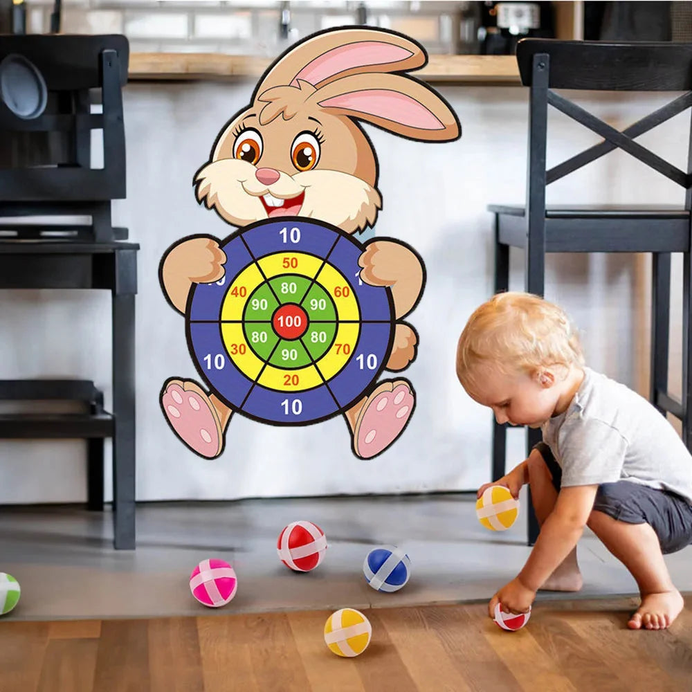 Sticky Ball Dartboard – Educational Kids Game