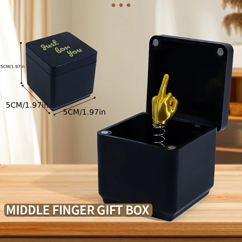 Christmas Prank Gift – “Middle Finger in a Box”