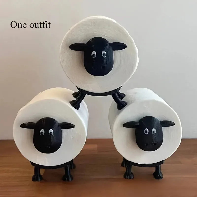 Toilet paper holder — close detail