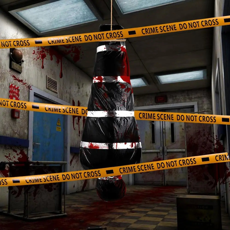 Inflatable Dead shower Prop – Halloween Hanging Decoration
