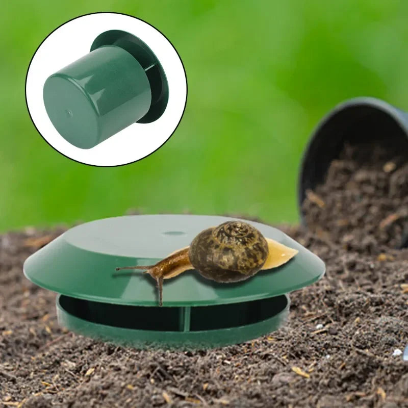EcoTrap Snail & Slug Catcher – Reusable Garden Pest Bait Station