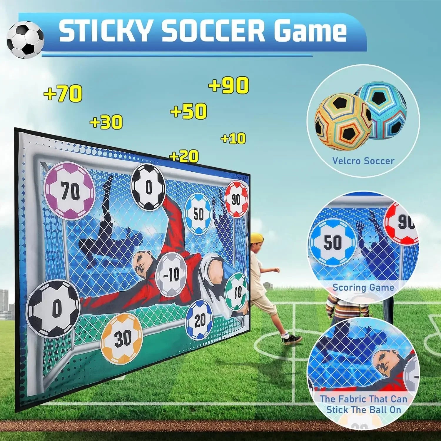Kids Soccer Game Mat
