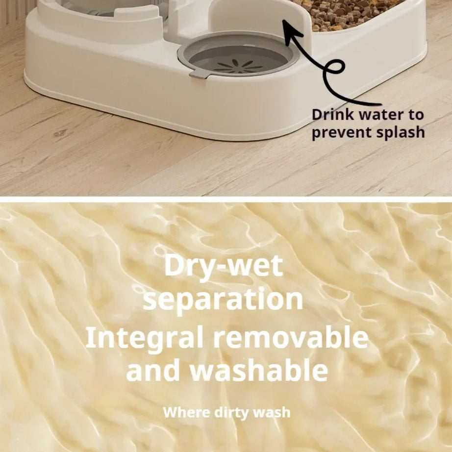 Automatic Pet Feeder with Water Dispenser