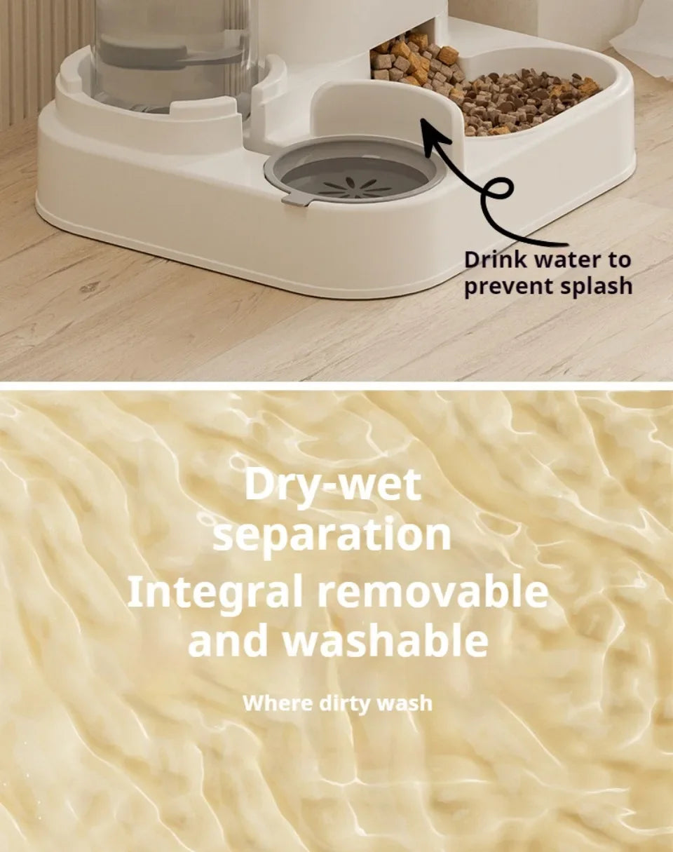 Automatic Pet Feeder with Water Dispenser