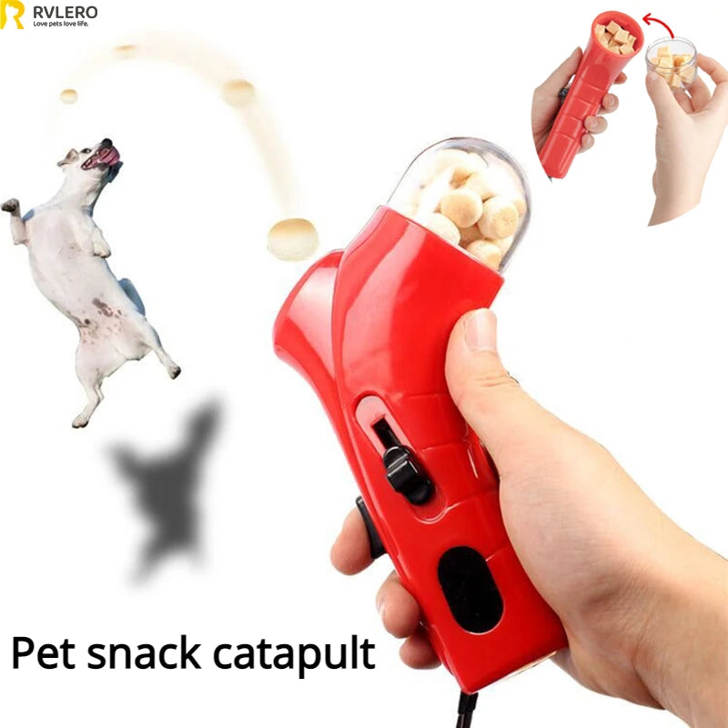 Dog Food Launcher – Interactive Snack Feeder & Training Toy for Pets