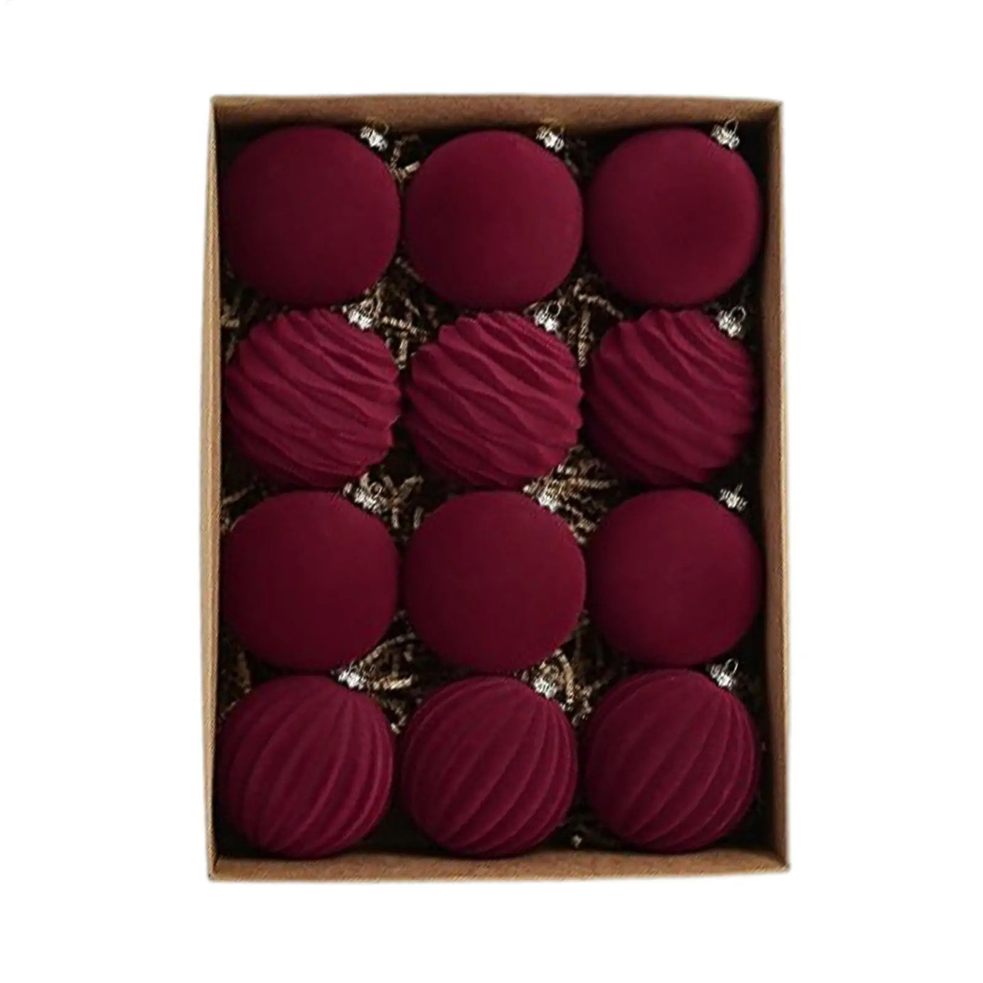 12-Piece Christmas Ball Ornament Set