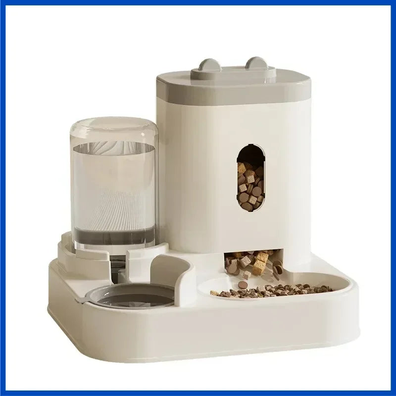 Automatic Pet Feeder with Water Dispenser