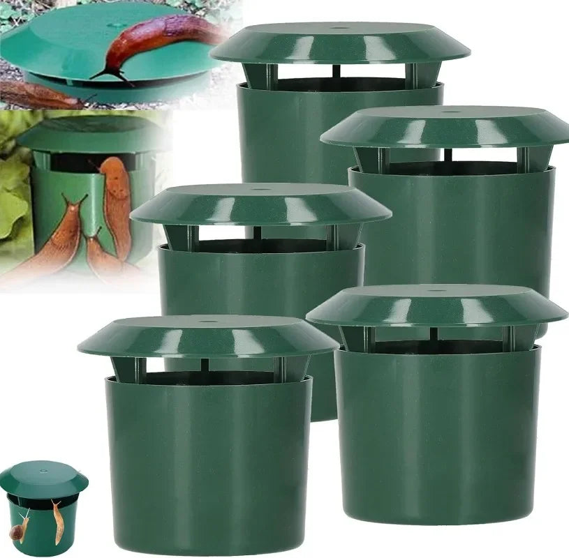 EcoTrap Snail & Slug Catcher – Reusable Garden Pest Bait Station