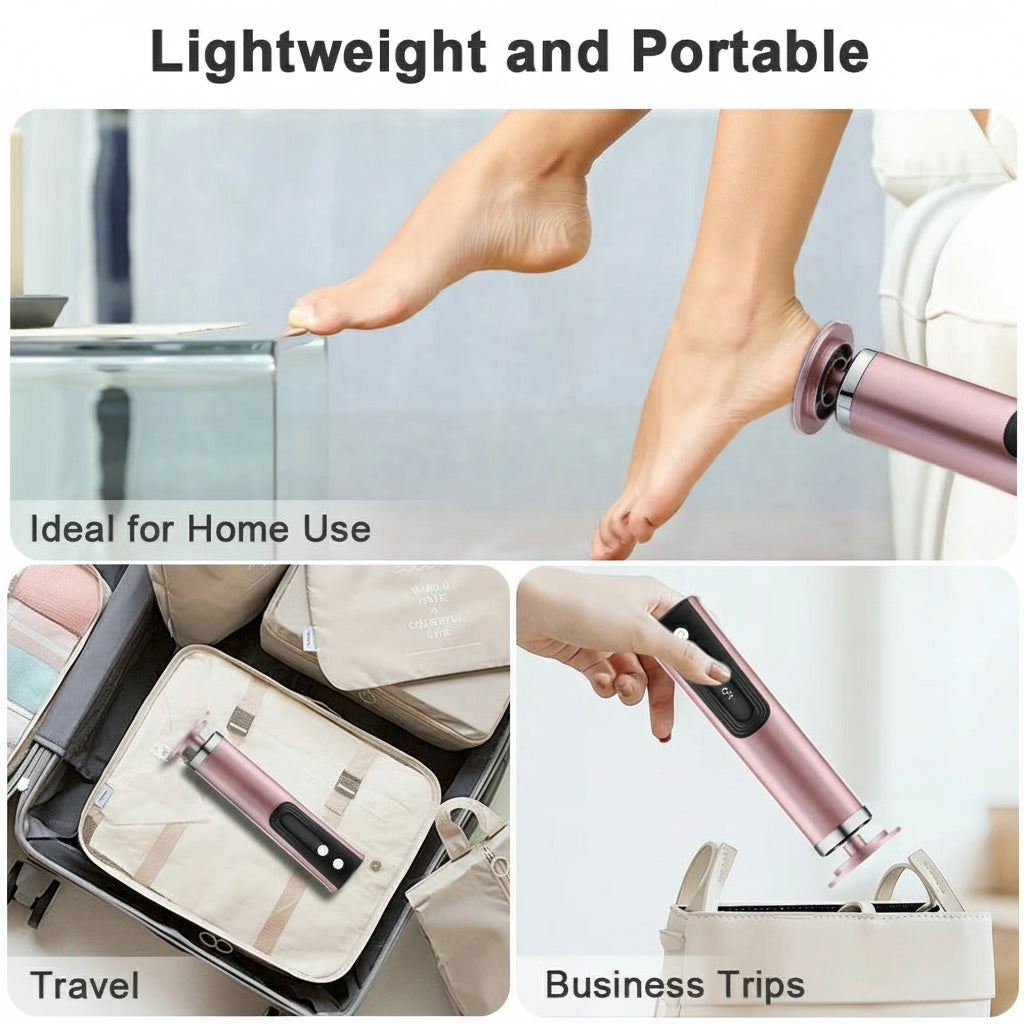Beauty™ Electric Foot File – High-Power Callus Remover for Smooth Heels, Cracked Skin Treatment & Full Pedicure Care Se
