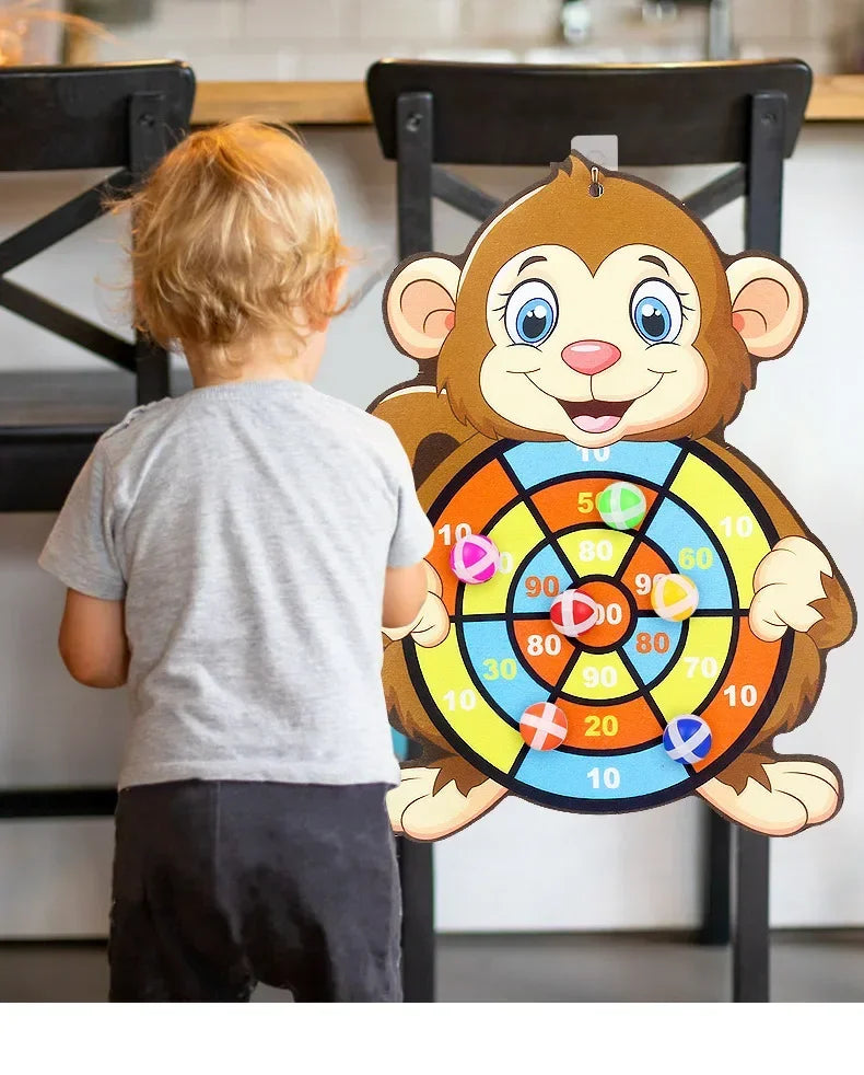 Sticky Ball Dartboard – Educational Kids Game