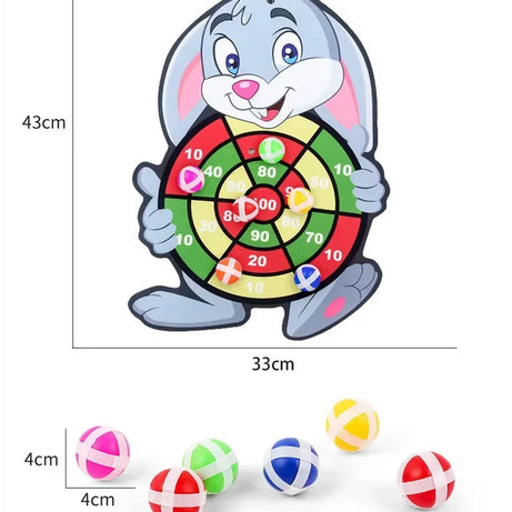 Sticky Ball Dartboard – Educational Kids Game