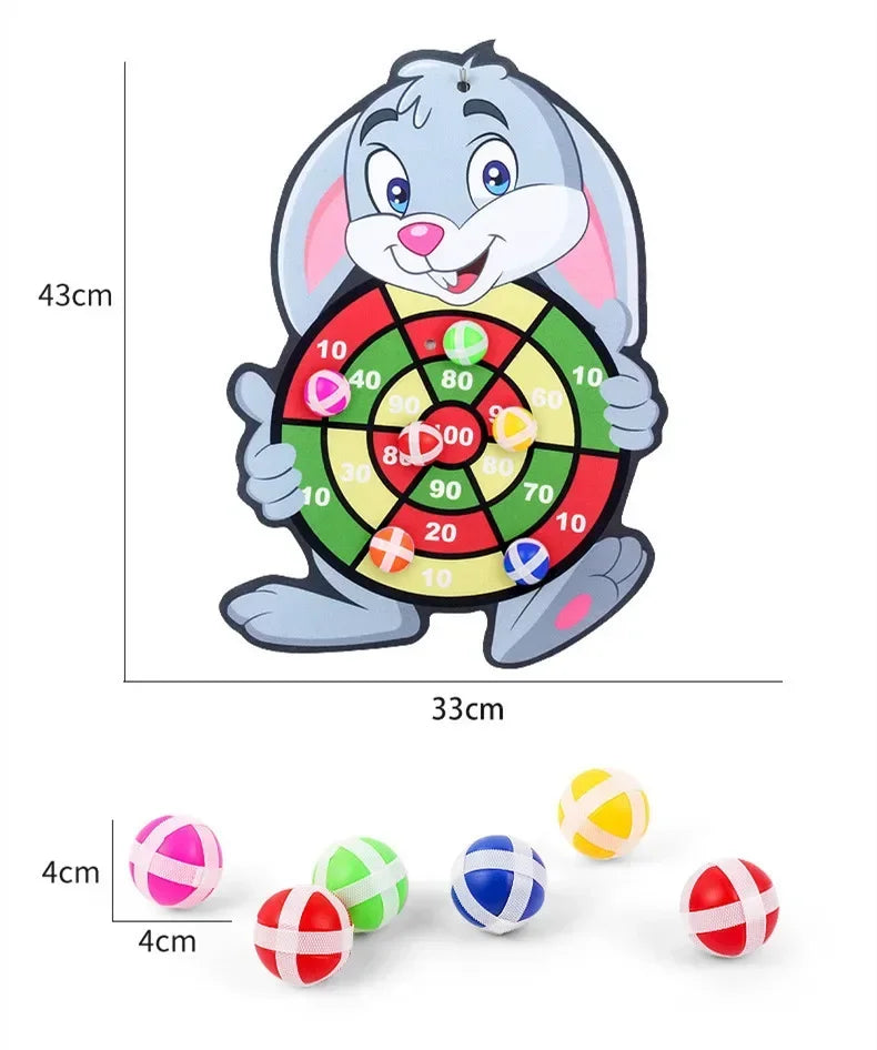 Sticky Ball Dartboard – Educational Kids Game