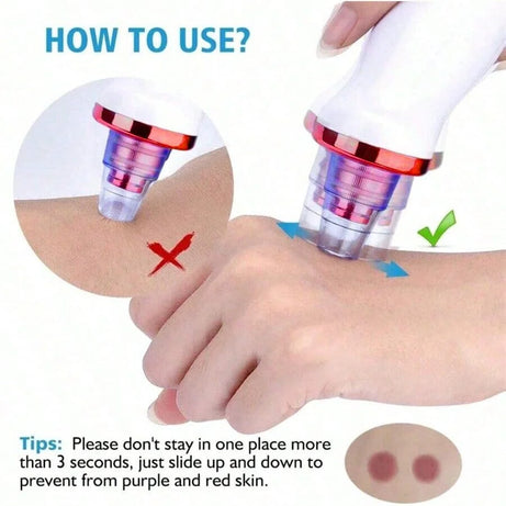 GlowLift Facial Cupping Set – Rubber Vacuum handheld device Cups