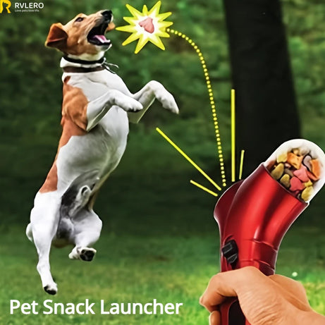 Dog Food Launcher – Interactive Snack Feeder & Training Toy for Pets
