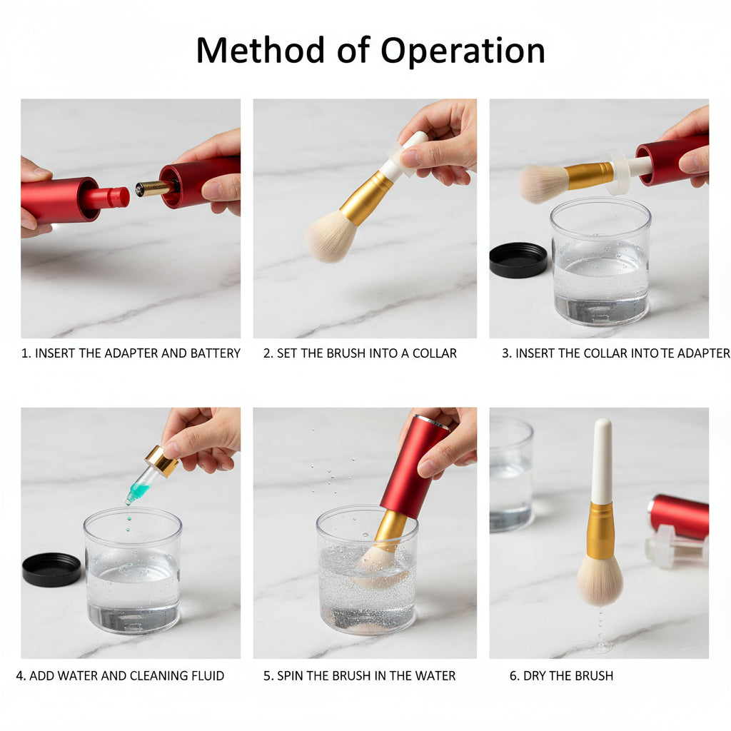 Electric Makeup Brush Cleaner & Dryer