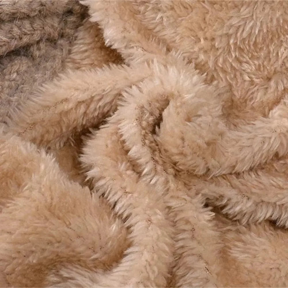 New Warm Scarf Mask Integrated Hat Windproof Coldproof Hooded Hat Pompom Beanie Hat Women