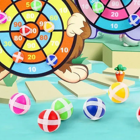 Sticky Ball Dartboard – Educational Kids Game