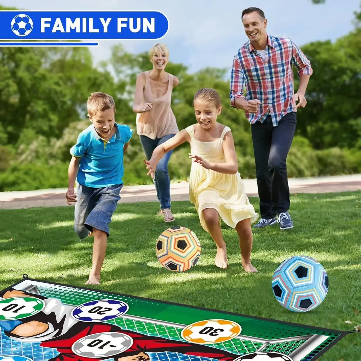 Kids Soccer Game Mat