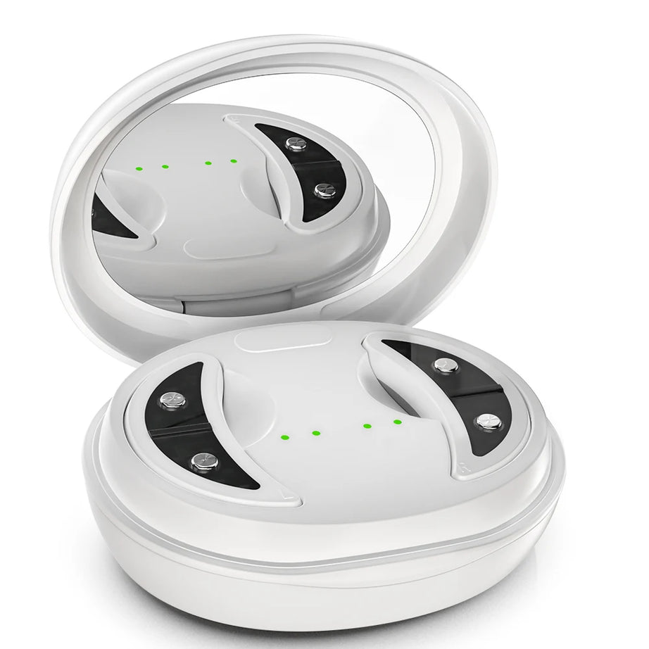 EMS Electric Eye Massager for Women Home Use Beauty Product with Red Light Therapy for Eye Massage Reduce Dark Circles Eye Bags