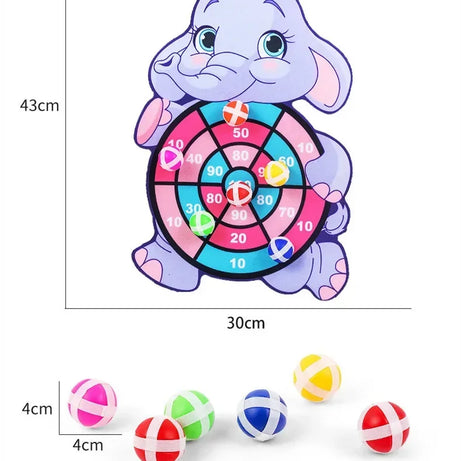 Sticky Ball Dartboard – Educational Kids Game