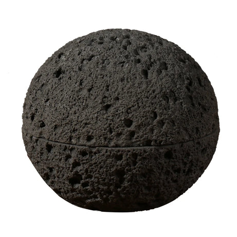 LavaStone Planet Bowl – Black Quartz Dessert & Cuisine Dish