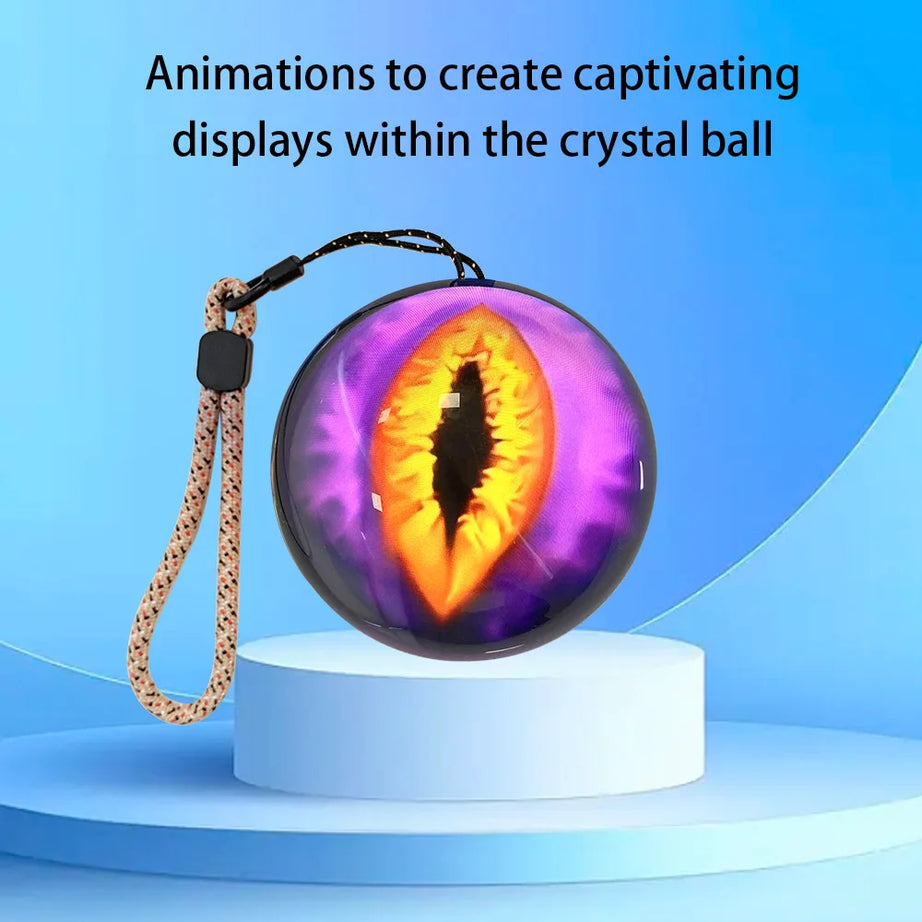 Enchanting 3D Crystal Ball Video Display Gift Edition