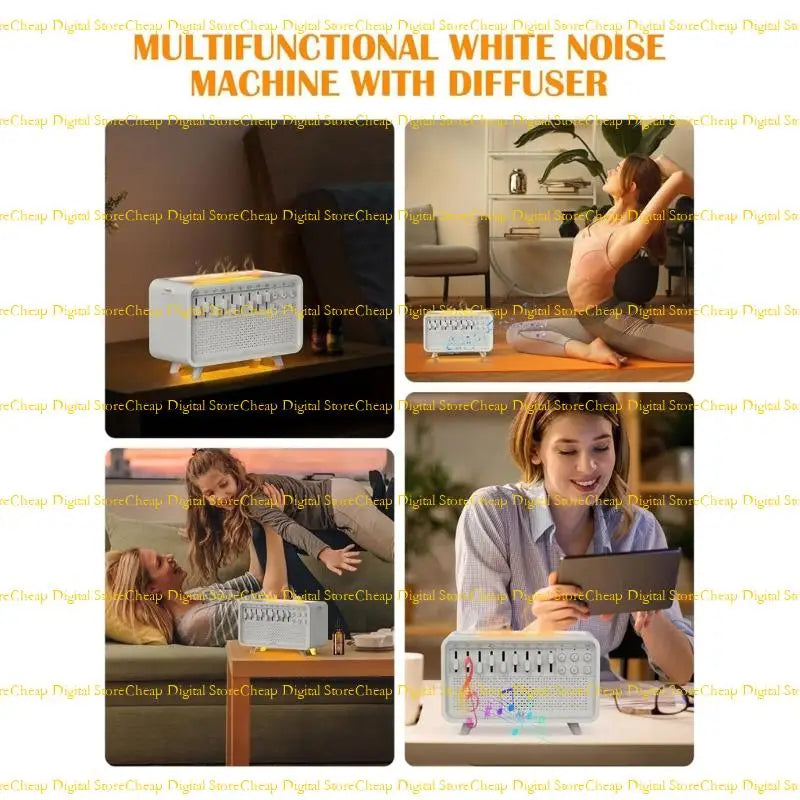Essential oil diffuser + soft LED light