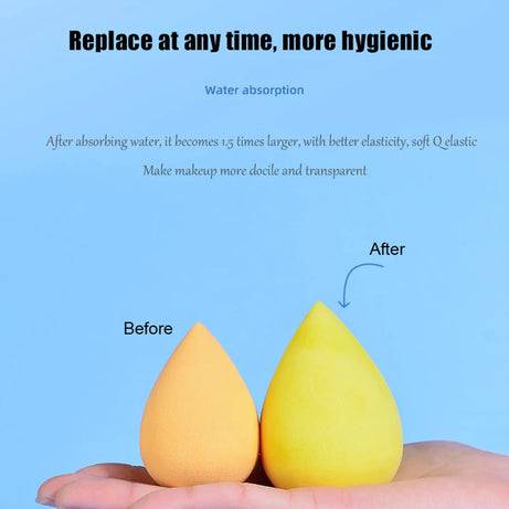 Makeup Sponge Set – 7 pcs Beauty Blending Puffs