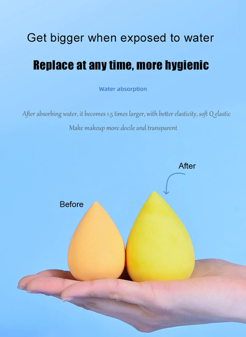 Makeup Sponge Set – 7 pcs Beauty Blending Puffs