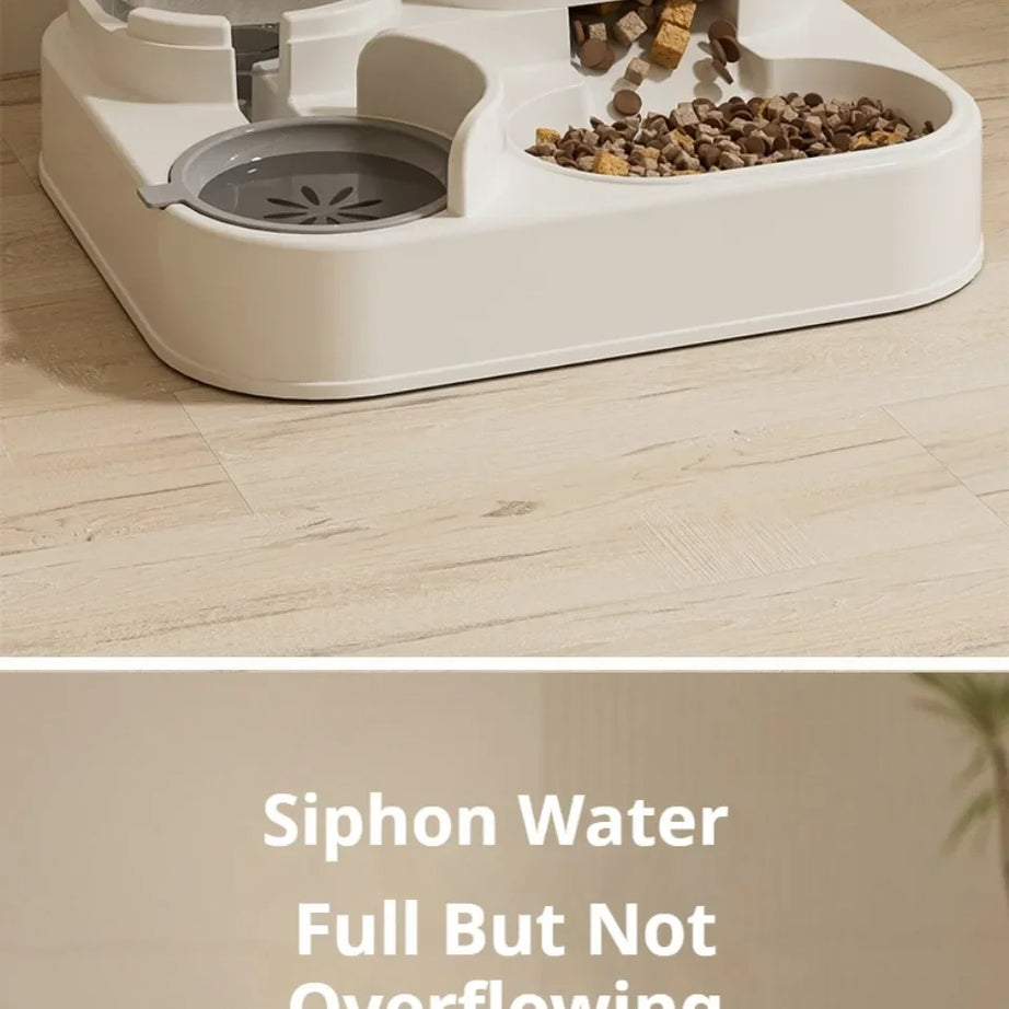 Automatic Pet Feeder with Water Dispenser