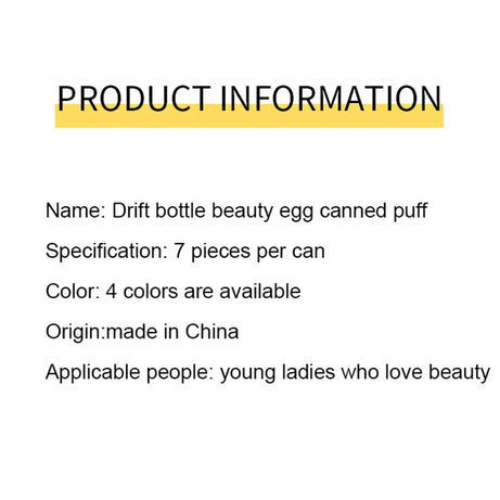 Makeup Sponge Set – 7 pcs Beauty Blending Puffs