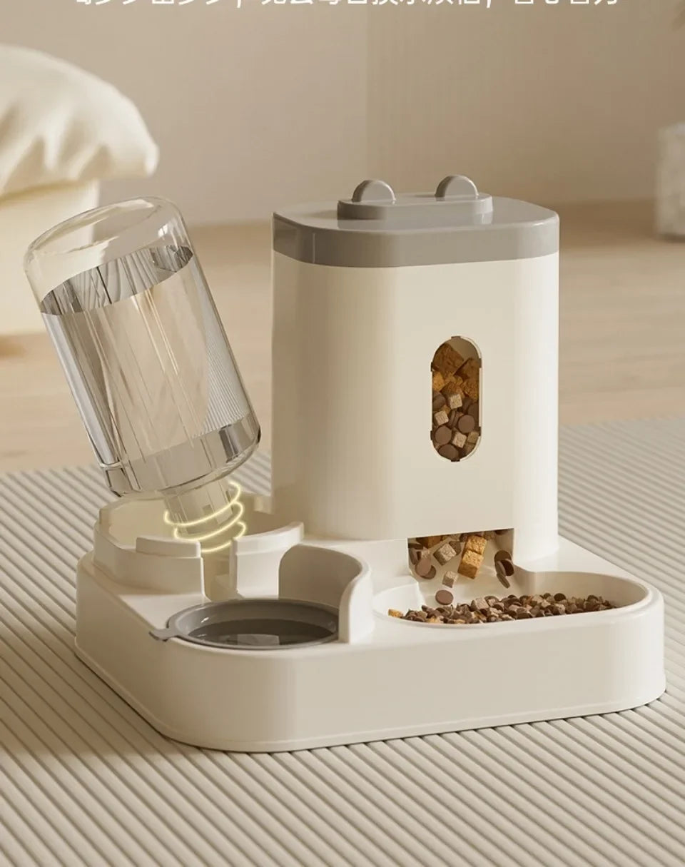 Automatic Pet Feeder with Water Dispenser