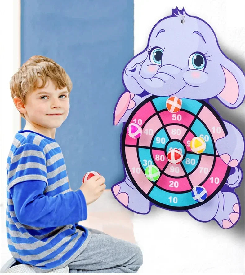 Sticky Ball Dartboard – Educational Kids Game