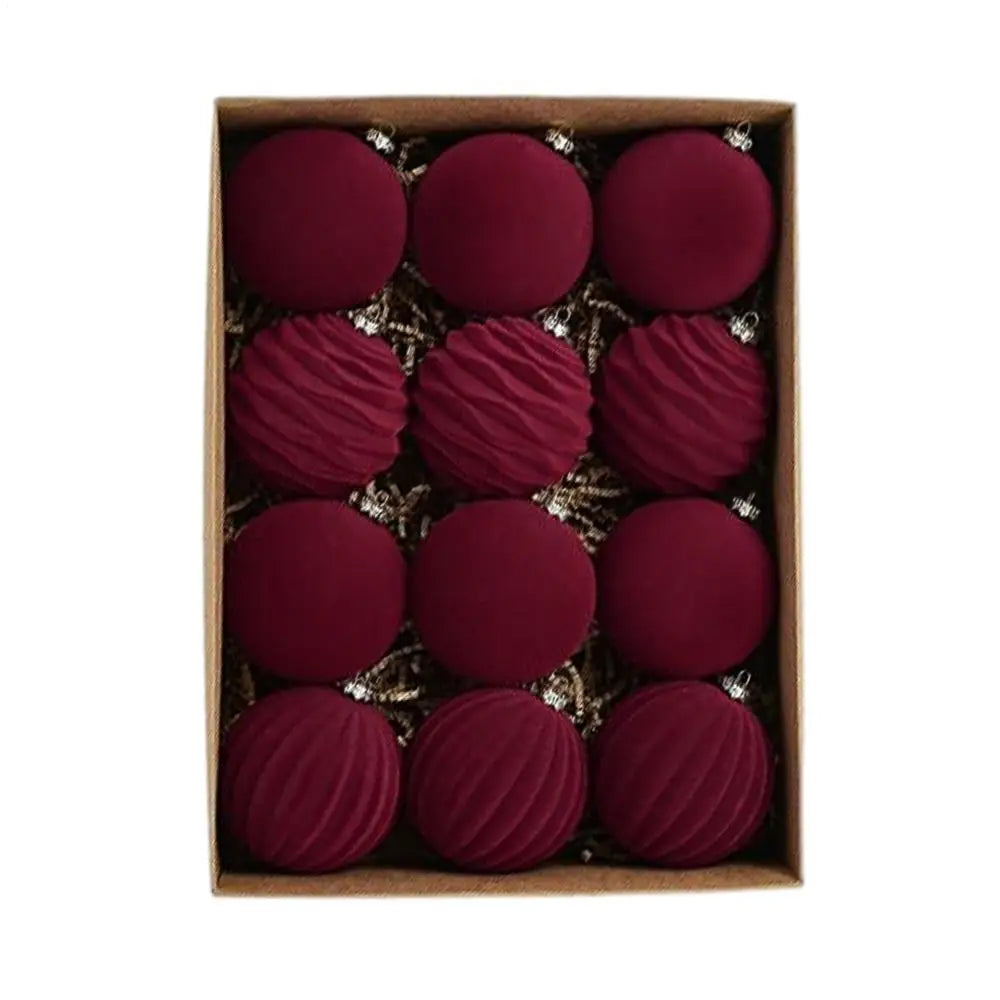 12-Piece Christmas Ball Ornament Set